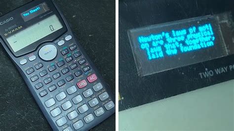 exam season  coming   hacked calculator  turn    holy cheater mobygeekcom