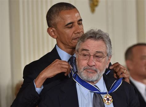 psbattle obama awarding deniro  medal  freedom rphotoshopbattles