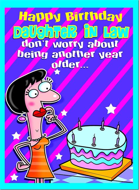 Funny Birthday Cards For Daughter In Law Funny Goal