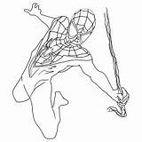 Spiderman Miles Morales Coloring Pages Print Toddler Wonderful Will Tower Amazing sketch template