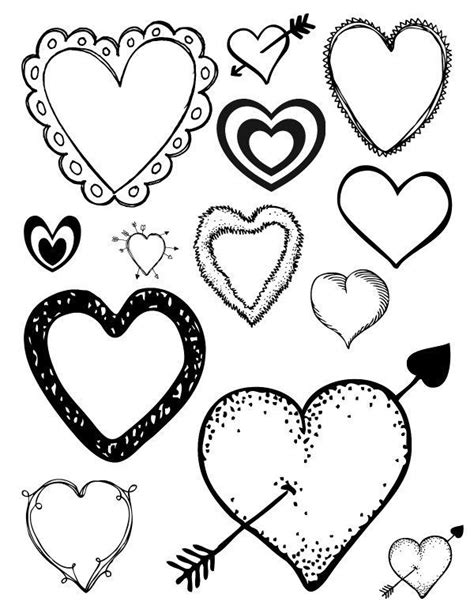 printable heart coloring pages   heart coloring pages coloring
