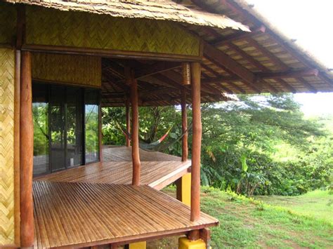 resthouse   mountain house design bamboo house simple house