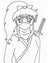 Ninja Coloring Pages Japan Printable Warrior Kids Print Warriors Fruit Coloringpagebook Popular Advertisement Coloringhome sketch template