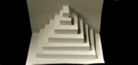 paper pyramid papercraft wonderhowto