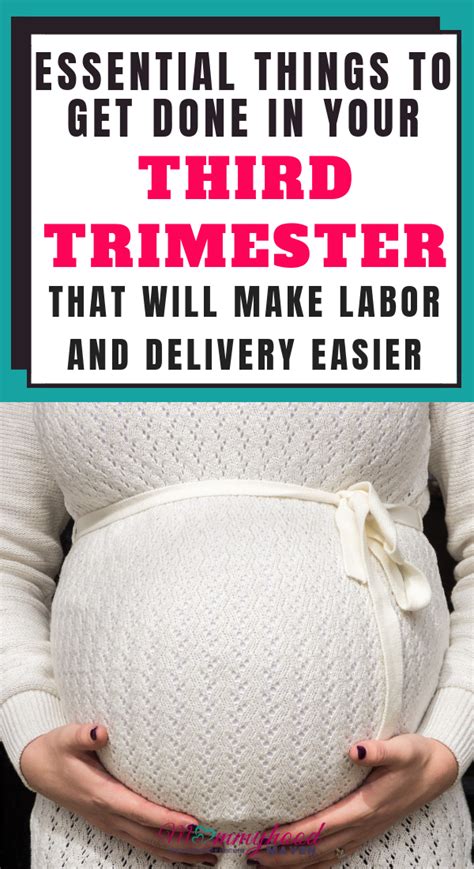Third Trimester Your Ultimate To Do List Trimester New