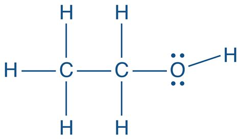 schema de lewis de ethanol