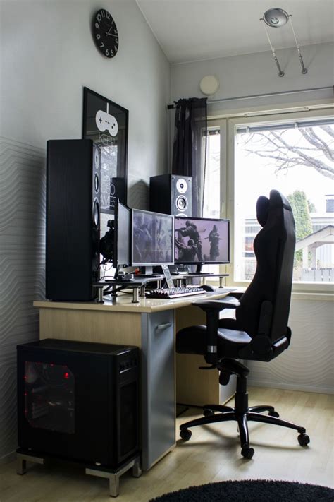 awesome workspaces offices home gamer room game room decor