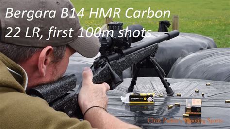 Bergara B14 Hmr Carbon In 22lr At 100 Metres Youtube