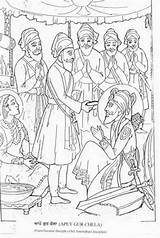 Vaisakhi Baisakhi Coloring Pages Festival sketch template