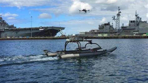 partnership offers  combined sea air drone platform