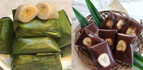 membuat nagasari lezat  cokelat hingga pandan