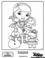 Doc Mcstuffins sketch template