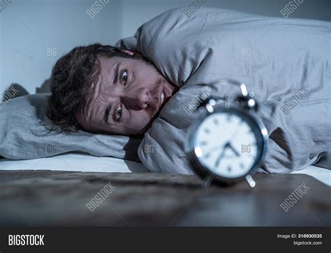 Young Man Bed Alarm Image And Photo Free Trial Bigstock