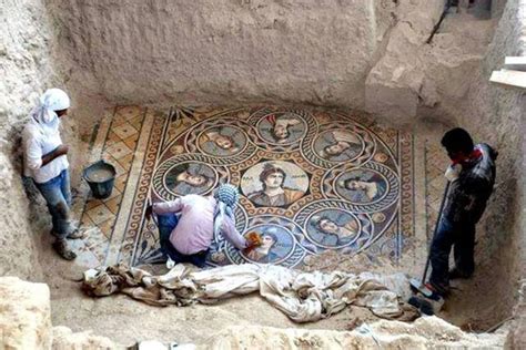 Stunning 2200 Year Old Mosaics Discovered In Ancient Greek