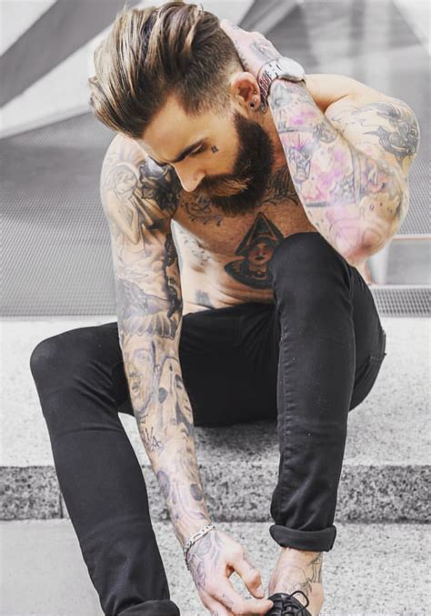 pin on tattoos and beards