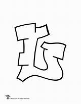 Letters Grafiti Wildstyle Lowercase Grafitti Woo Woojr Graffitis Fonts sketch template