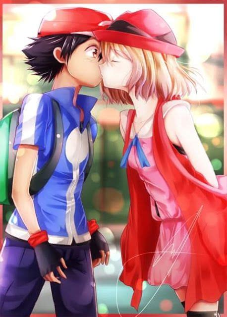 amourshipping beijo de ash e serena pokégaleria ver anime online español latino pokemon