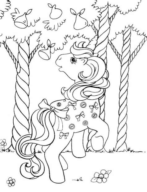 classic   pony coloring pages  bubakidscom
