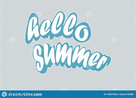 greeting cards  summer day stock vector illustration