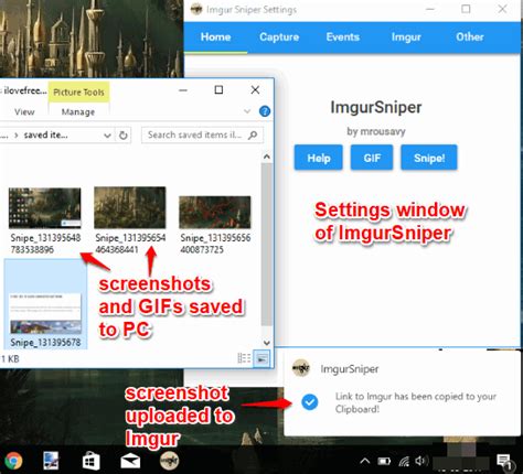 free imgur uploader to upload images screenshots s from desktop