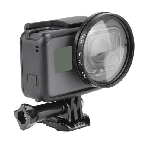 mm gopro magnifier  magnification macro close  lens  gopro hero black camera