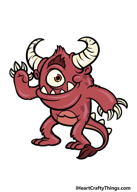 animated monsters  draw