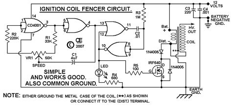member services  error page   electric fence circuit circuit diagram