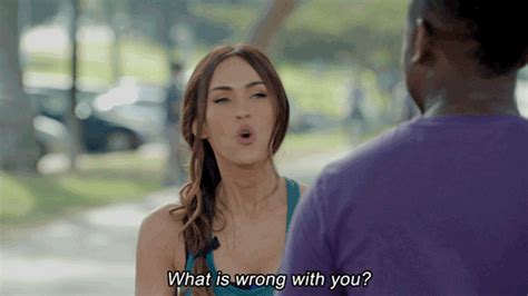 what is wrong with you megan fox by new girl find and share on giphy