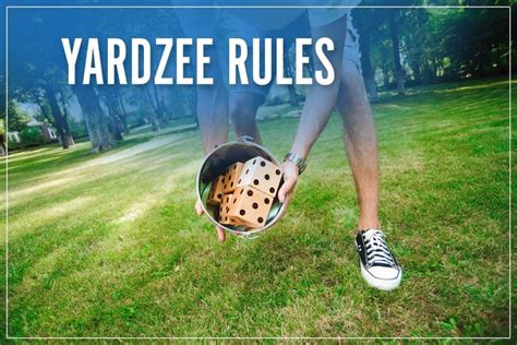 yardzee rules  game instructions  printable scorecard
