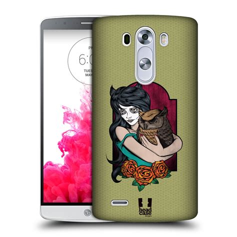 head case designs girls of owls hard back case for lg