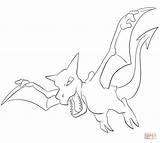 Coloring Aerodactyl Pokemon Pages Printable Rattata Book Print Explore Info Drawing sketch template