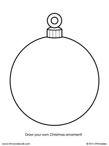 blank christmas ornament template tims printables