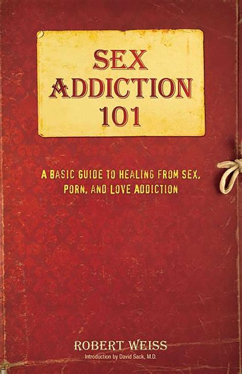 sex addiction 101 book by robert weiss official publisher page