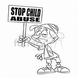 Abuse Child Stop Clipart Drawing Clip Cartoon Getdrawings Royalty Vector Graphicsfactory Site Clipground sketch template