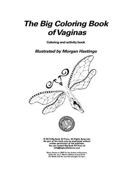 Loudlyeccentric 31 The Big Coloring Book Of Vag