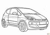 Mitsubishi Coloring Colt Pages Drawing Main Skip Supercoloring Cars Categories sketch template