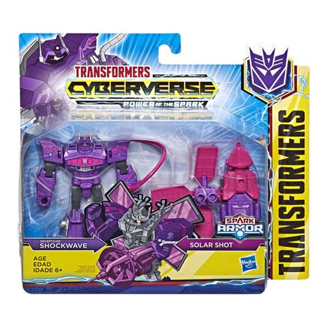 transformers cyberverse spark armor shockwave toys   canada