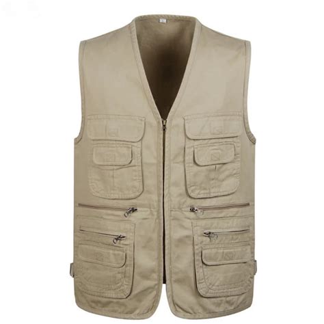 mens clothing sleeveless jacket vest casual  colors regular vest   pocket
