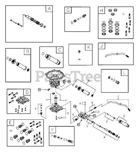 briggs stratton   briggs stratton  psi pressure washer pump parts lookup