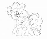 Pie Pinkie Coloring Pages Pony Little Printable Mlp Color Getdrawings Getcolorings Popular Template sketch template