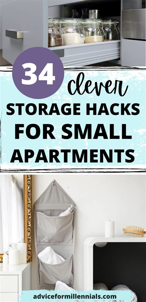 Storage Hacks For Small Apartments So Clever In 2021 Small