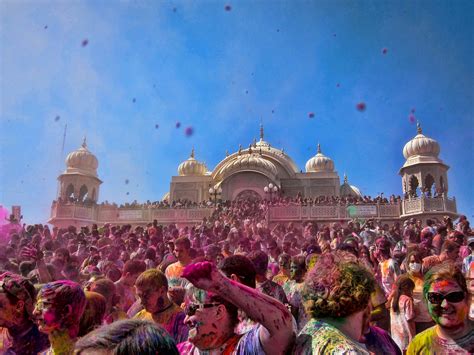 photo of the week holi festival of colors