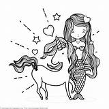 Unicorns Dolphin Mermaids Prinses Eenhoorn Gamesmylittlepony Getcoloringpages sketch template