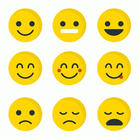 emotion emojis printable printable templates