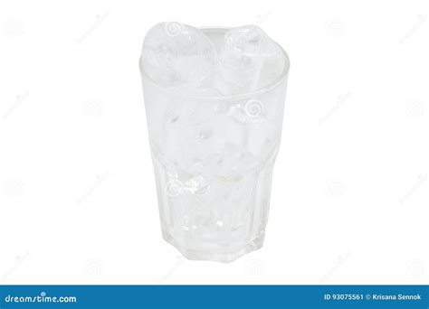 glass clear ice cubes stock image image  blue refresh
