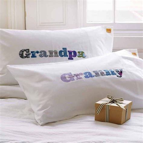 Granny Grandma Grandpa Grandad Pillowcase By Twisted Twee