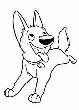 Bolt Coloring Pages Kids Printable Disney Dog Cartoon Penny Cute Bestcoloringpagesforkids Choose Board 4kids sketch template