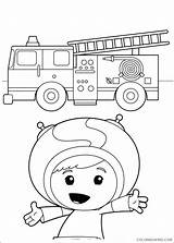 Umizoomi Coloring Team Pages Geo Coloring4free Print Firetruck Color Coloriage Related Posts Printable Getcolorings Books Bot sketch template