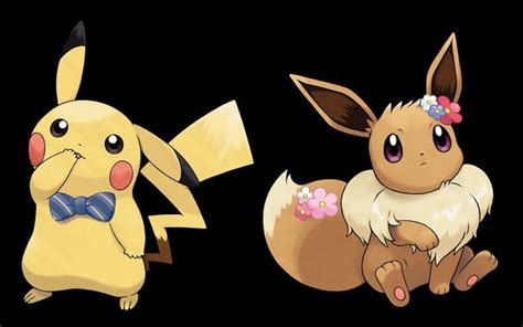 how to start with a female pikachu or eevee pokemon let