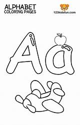 Alphabet 123kidsfun Worksheets Sheets Airplane sketch template